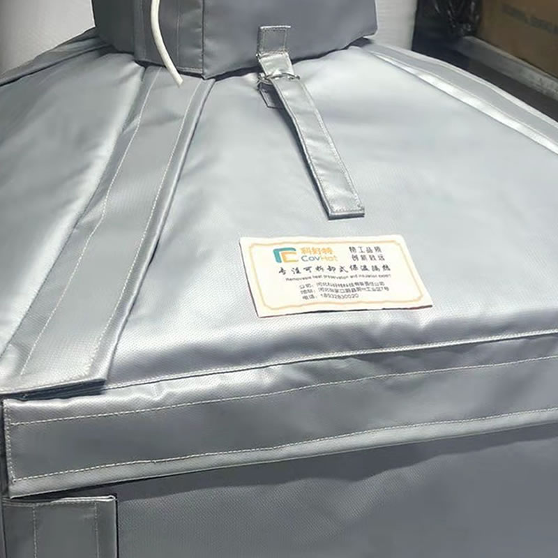 可拆卸柔性反應釜保溫衣廠家 耐高溫550°C來圖定制 批量優惠