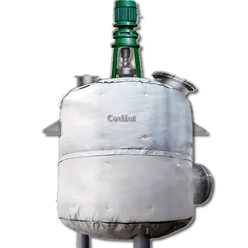 可拆卸柔性反應釜保溫衣廠家 耐高溫550°C來圖定制 批量優惠